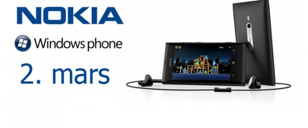 Nokia Lumia 800 lendir 2. mars
